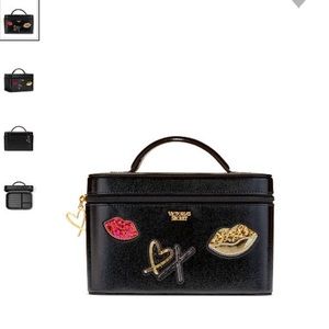 VICTORIA'S SECRET Runway Vanity Case Silver/Gold